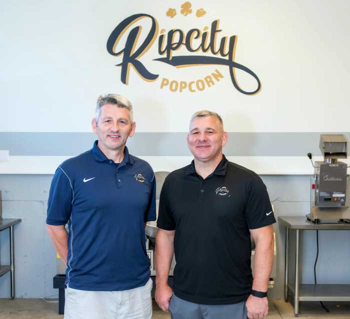 Randy & David owners of rip city popcorn